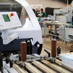Ecran de contrôle d'une machine pour la finition en imprimerie