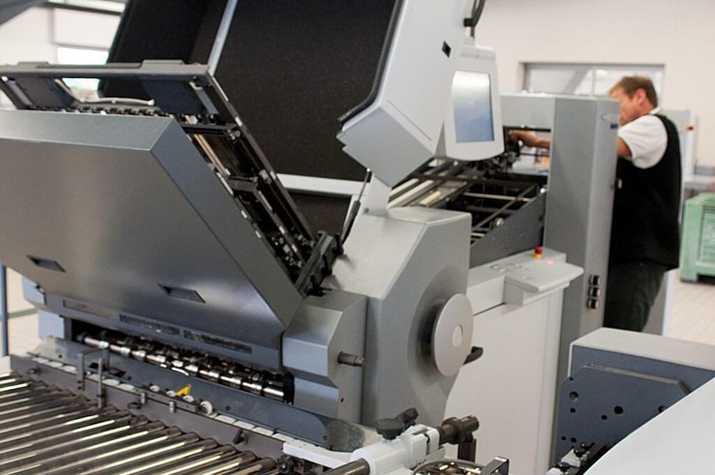 Machine pour les finitions - Imprimerie Anquetil