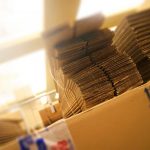 Mise en carton pour l'expédition des imprimés