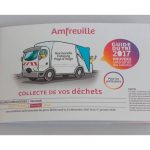 Impression de la brochure collecte de vos déchets pour Amfreville