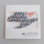 Impression de la carte de voeux de Soficom