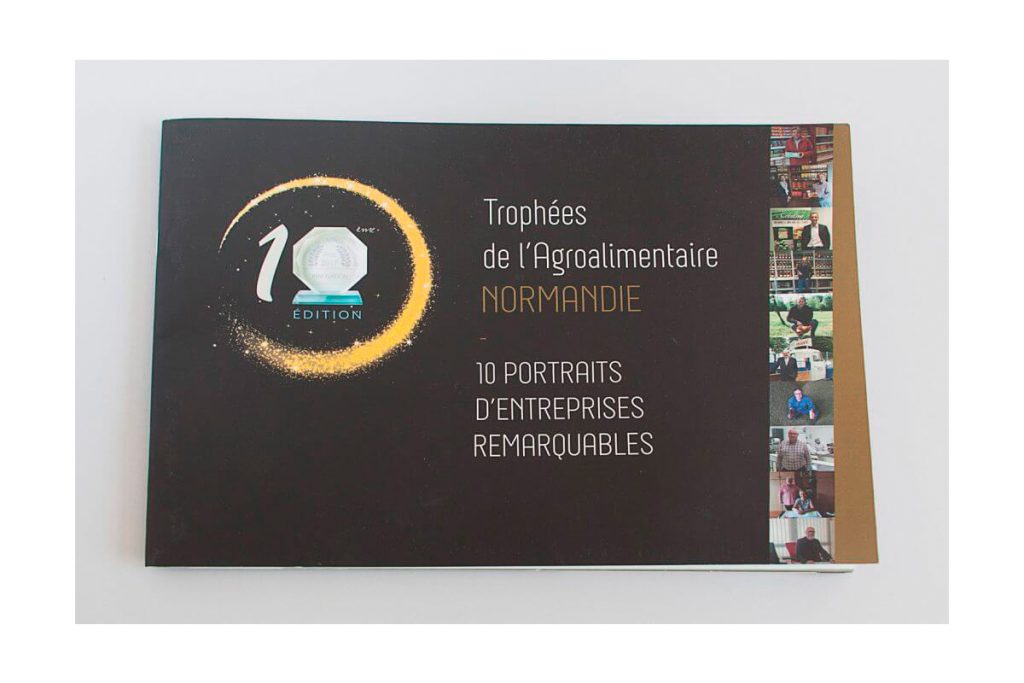 Paquette des Trophées de l'Agroalimentaire en Normandie