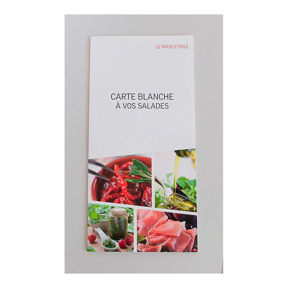 Dépliant - Menu Le Patio